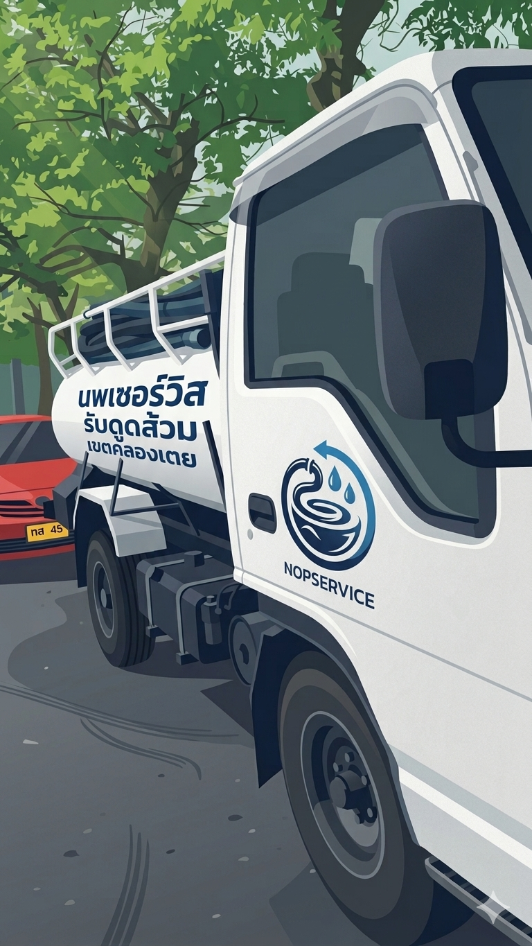 รถดูดส้วมเขตคลองเตย